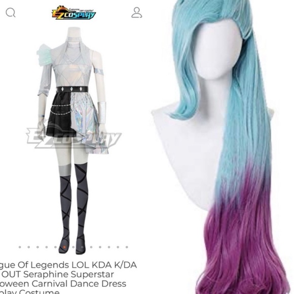 League of Legends KDA All Out Seraphine Cosplay - Picture 6 of 6